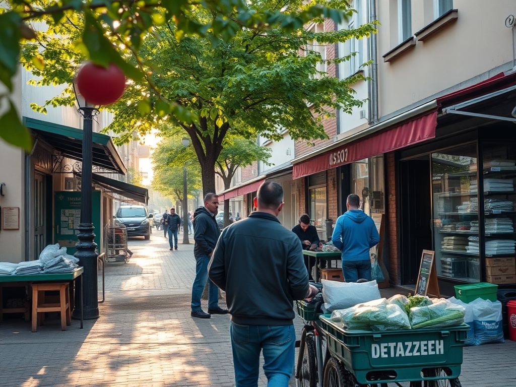 Mapa Wągrowca z zaznaczonymi wskaźnikami wzrostu populacji i gospodarki na podstawie analizy danych GUS.